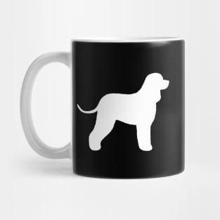 Irish Water Spaniel Silhouette Mug